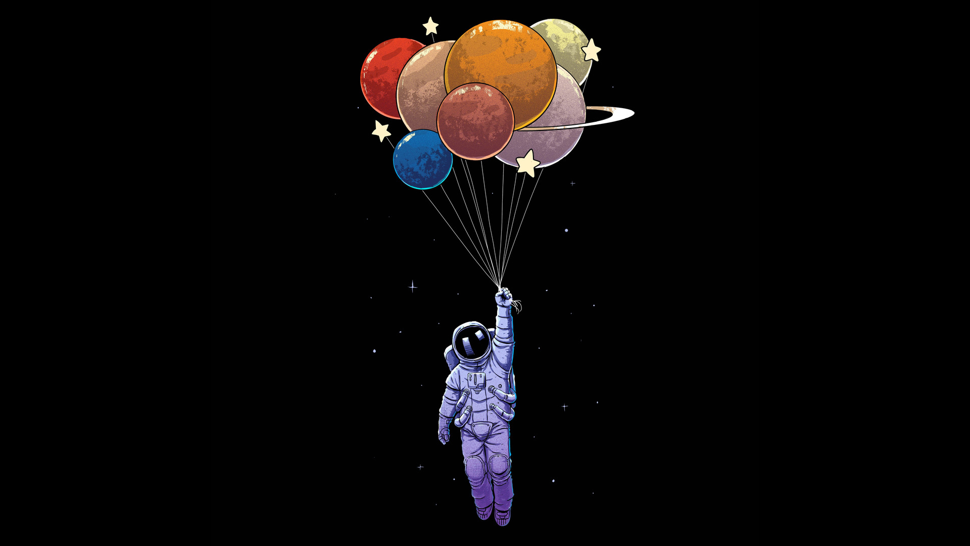 宇航员与气球