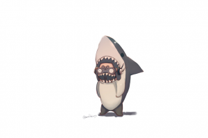 可爱的鲨鱼